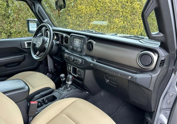 Jeep Wrangler cena 148800 przebieg: 58769, rok produkcji 2019 z Tarnów małe 301